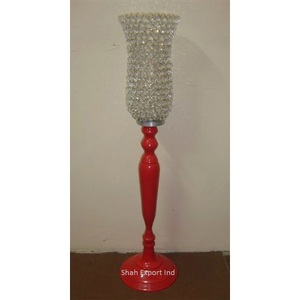 Mesa de boda de nuevo diseño Crystal Hurricanes Centro de mesa Plata Acabado en ceremonia Evento Fiesta Decoración de mesa - Product Image 3