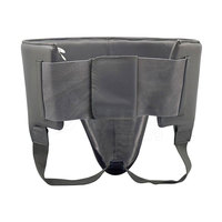 Protège-entrejambe en cuir souple pour hommes - Ajustement confortable, durable, respirant, écologique, arts martiaux, boxe, kickboxing, entraînement