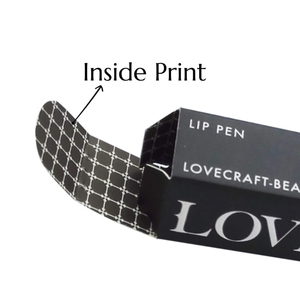 Cajas <span class=keywords><strong>de</strong></span> Embalaje Cosmético Impresas Personalizadas, Papel <span class=keywords><strong>de</strong></span> Cartón Plateado con Lámina Dorada, con UV/Grabado en Relieve para Brillo Labial, Rímel, Sérum para Cejas y <span class=keywords><strong>Pestañas</strong></span> - Product Image 5