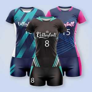 Mejor calidad unisex voleibol Jersey transpirable nuevo diseño vendedor superior - Product Image 2