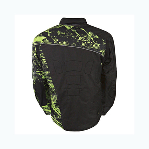 Combinaison de course noire personnalisable veste de moto en cuir de protection imperméable à la mode vêtements de sport cool pour la course de moto - Product Image 5