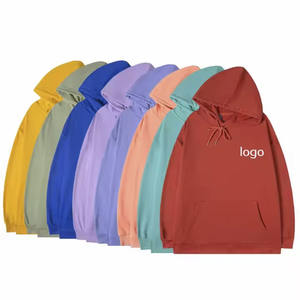 Sweat à capuche avec logo personnalisé de haute qualité en gros 100% sweats à capuche pour hommes en polaire polyester vierge - Product Image 1