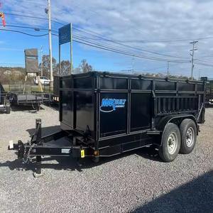 Semirremolque hidráulico nuevo de calidad superior para granja, dimensiones ajustables, marco de transporte de carga, alta seguridad, duradero, 1 año - Product Image 4