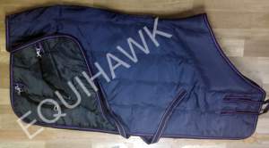 Matty Stal Gewatteerd Paardenkleed 420dnr Winter Binnen Polyfill Met Katoenen Voering Paardenstal Tapijt Fabrikant - Product Image 3