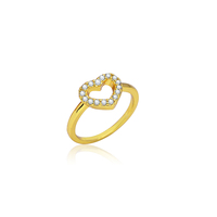 Bague de mariage Jxx en laiton plaqué or 24 carats avec zircon, bijoux fantaisie pour femme, classique, formes multiples