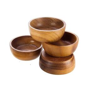 Vajilla ecológica, ensaladera de sopa de fideos, cuenco impreso de madera, baja cantidad, tamaño personalizado, cuencos para interiores y exteriores - Product Image 5