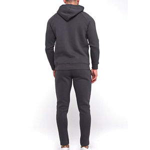 Survêtement sportif pour hommes grande taille, à capuche, respirant, en coton doux 100% extensible dans quatre directions, pour l'entraînement et les activités quotidiennes de loisirs - Product Image 6