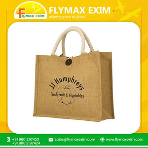 Bolso de playa de yute ecológico de alta calidad, bolsos de compras sostenibles a la moda de diseñador a la venta - Product Image 2