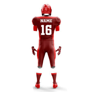 Fournisseur direct d'usine uniformes de football américain à sublimation personnalisée nouveau design d'uniformes de football américain entretenus par OEM - Product Image 3