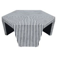 Table basse traditionnelle élégante en incrustation d'os meubles en bois indiens de luxe faits à la main pour salon salle à manger incrustation indienne complexe