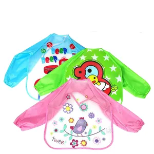 Wholesale kids plastic aprons to Keep Clean While Cooking 