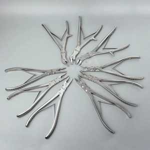 Fórceps de Extracción Dental de Acero Inoxidable de Primera Calidad, Cortadores de Hueso Quirúrgicos Ortopédicos, Manual, Cumple con MOL, Duradero - Product Image 1