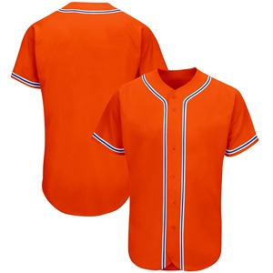 Haute qualité léger Styles à deux boutons manches courtes maillot de Baseball pour hommes Logo personnalisé pour garçons Softball opter pour la qualité - Product Image 4