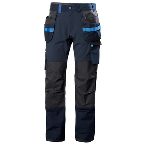 Pantalones de trabajo de seguridad reflectantes hechos en fábrica para hombres, pantalones de alta visibilidad con bolsillos, pantalones de construcción de alta visibilidad - Product Image 1