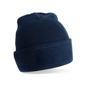 Sustainable Promotional Beanie with Recycled Original Patch Eco-Friendly <b>Hats</b> & Caps - Product Image 6