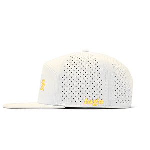 Custom Retro Embroidery Rope Golf <b>Hat</b> 6 Panel Unstructured Performance Sport Cap Vintage <b>Flat</b> Brim Snapback Outdoor Gorras - Product Image 3