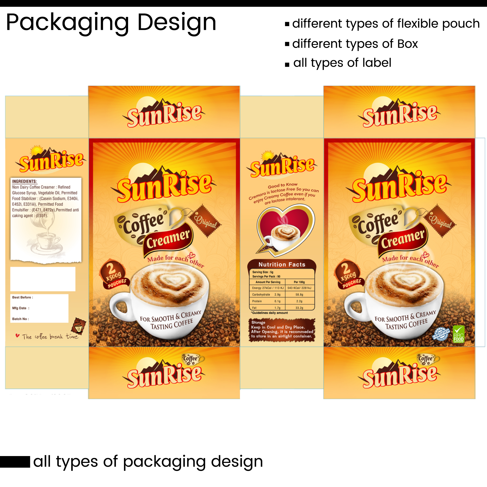 Makewell Brand Design Graphic Packaging for Custom Product Design Boxes From India