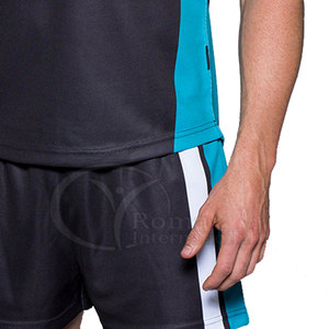 Conjunto de Camiseta y Pantalones Cortos Deportivos de Fútbol Personalizados, Sublimados, de Alta Calidad, para Equipos AFL - Product Image 3