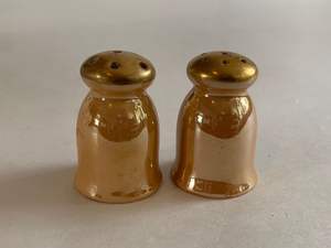 Salières et poivrières en métal, essentiels modernes pour la cuisine et la salle à manger, pot à épices doré pour la décoration de table de ferme - Product Image 5