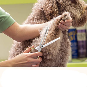 Tijeras gruesas personalizables convenientes de acero inoxidable de alta calidad, tijeras profesionales para el cuidado de mascotas para perros - Product Image 6