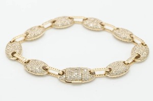 สร้อยข้อมือเพชรโมอิสสีเงินสเตอริงของขวัญที่สวยงามของขวัญสำหรับเธอ - Product Image 2