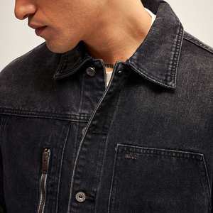 Chaqueta Vaquera de Invierno para Hombre, Estilo Urbano, 100% Algodón, Hecha a Mano, Diseño Clásico, Alta Calidad, Precio Bajo - Product Image 6