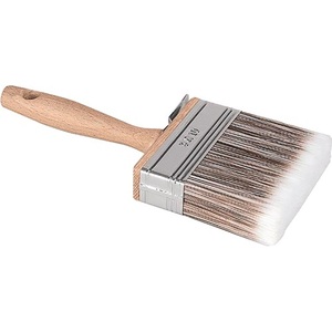 Pinceau plat entièrement synthétique 30x100mm avec longueur de poils de 65mm, manche en bois, pour peinture à l'huile - Product Image 1