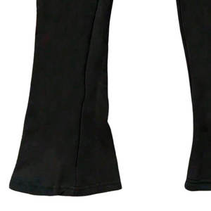 Pantalon de survêtement à logo personnalisé de style décontracté pour hommes avec ceinture de couleur unie respirante et évasée - Product Image 6