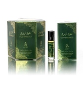 Huile de parfum OUD EMERALD 6X6ml par Ayat Perfumes Parfums de Dubaï pour hommes et femmes sans alcool