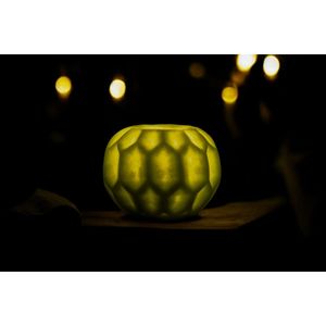 Chất lượng cao hiện đại màu xanh lá cây tổ ong đèn lồng Dưa thơm nến handmade paraffin wax tàn ác-miễn phí thân thiện với môi trường cho - Product Image 4