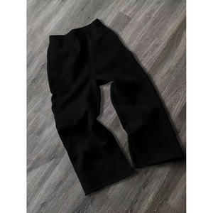 Joggers holgados de pana personalizados de primera calidad, pantalones de chándal de gran tamaño, ropa de calle transpirable de secado rápido, ropa de gimnasia para hombres y mujeres, marca de moda OEM - Product Image 2