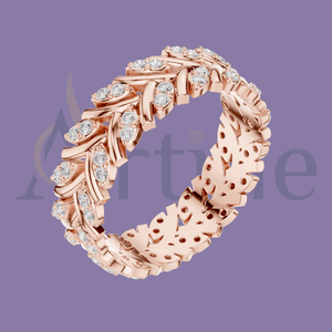 14K Stylish <b>Open</b> Ended Gold <b>Ring</b> - Product Image 1