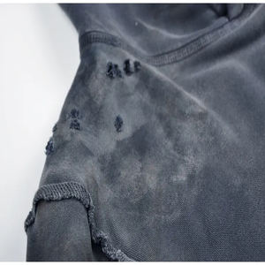 Acid Wash Hoodie Oversized <b>Tie</b> <b>Dye</b> Men's Hoodies & <b>Sweatshirts</b> Top OEM Wholesale Custom Vintage 100% Cotton Pull Over Fleece - Product Image 6