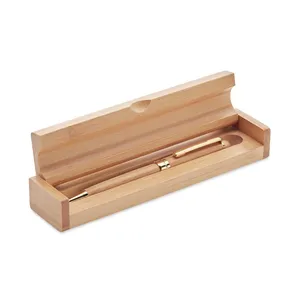 Stylo à bille en bambou durable ETNA pour un merchandising éco-responsable - Product Image 5