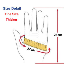 Gants tactiques à double couche résistants avec logo OEM, en PVC/polyester/cuir, style personnalisé, LEADER SPORTS - Product Image 6