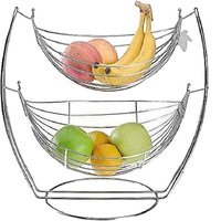 Nouvel arrivage bol de Table à manger à 3 niveaux pour Fruits et légumes