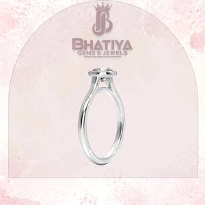 Bague en or avec pierres scintillantes, bande ronde en cristal transparent pour femmes, bijoux de luxe, élégante bague de mariée - Product Image 6