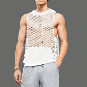 Sweat-shirts décontractés pour hommes MESS SPORTS avec logo personnalisé, écologiques, à séchage rapide, respirants, en spandex/polyester - Vêtements de jogging d'été en gros - Product Image 4