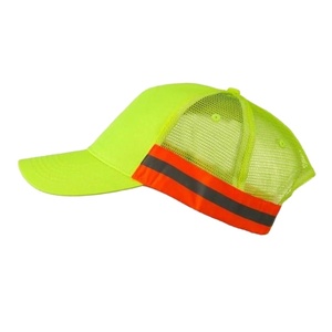 Factory Custom Sports <b>Style</b> <b>Head</b> protection Reflective Safety Hat with Mesh - Product Image 1