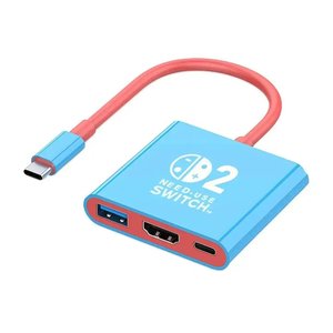 แท่นวางสำหรับ Switch แบบ 2-in-1 รองรับ HDMI 4K 60Hz คุณภาพสูง วัสดุพลาสติก รองรับการเชื่อมต่อแบบไร้สายและแบบมีสาย สภาพใหม่ พร้อมกล่อง - Product Image 6
