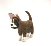 Adorable jouet en peluche pour chien Boxer en feutre de laine de Nouvelle-Zélande et coton PP, personnalisable, pour enfants, unisexe, doux et moelleux, inspiré de Toy Story.