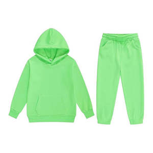 Ropa para niños Chándal PARA NIÑOS 2 Conjunto de chándal de dos piezas Sudaderas con capucha Sudaderas Traje para correr Chándales - Product Image 6