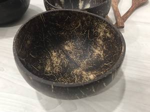 Tazón de Cáscara de Coco, Material Natural Duradero para Uso Decorativo y Colecciones de Vajilla Ecológica para Compradores Internacionales - Product Image 6