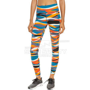 Vêtements de sport Offre Spéciale femmes Polyester taille haute formation Sublimation Leggings meilleure vente Gym Yoga Leggings - Product Image 2