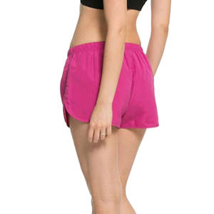 Pantalones cortos deportivos profesionales de Venta caliente para mujer, ropa de mujer transpirable de Color sólido de cintura alta, precio al por mayor - Product Image 6