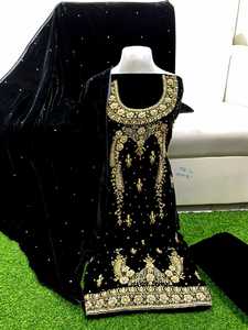 Handcrafted Nakshi Dabka Pakistani Women Bridal Dress Pakistani Women Wedding Clothing Fancy Dresses Wholesale - Product Image 4