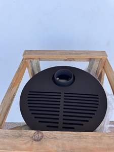 Estufa moderna de hierro fundido con puerta de vidrio ¡Elegancia y potencia! - Product Image 6