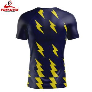 Camiseta de Compresión de Manga Larga para Hombre de Alta Calidad, Ecológica, de Spandex/Poliéster, Transpirable, Antibacteriana, Anti-UV, de Secado Rápido - Product Image 2