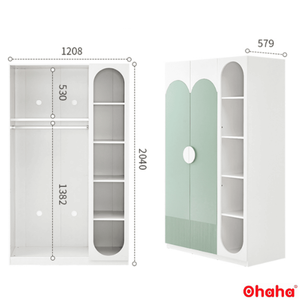Armoire Moderne pour Enfants OHAHA - TAK002 - Product Image 3