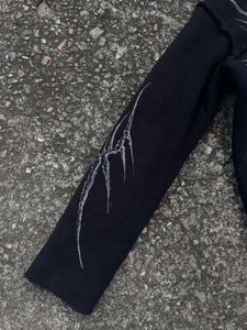 ALOCS Classic Cough Syrup Hoodie Negro Alta calidad 100% algodón Capacidad de escaneo reflectante Sudaderas con capucha escaneables - Product Image 3